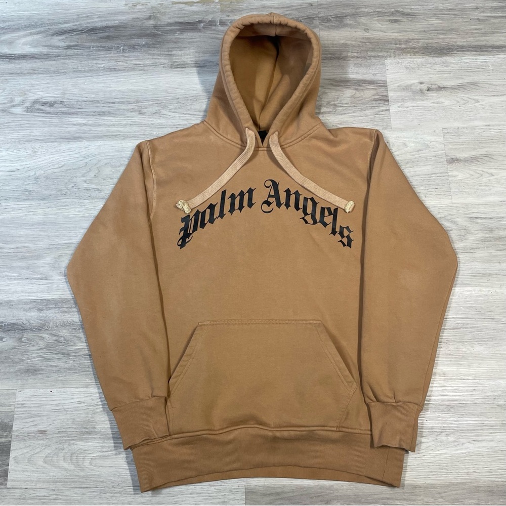 Palm Angels Brown Hoodie men’s sz XXL